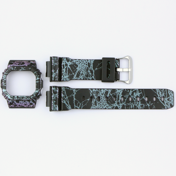 Casio G-Shock กรอบและสาย รุ่น DW-5600PM-1 (สีดำ)